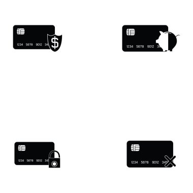 kredi kartları Icon set