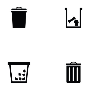 çöp Icon set