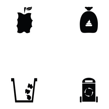 çöp Icon set