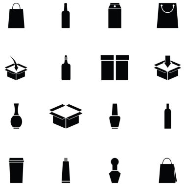 Ambalaj Icon set