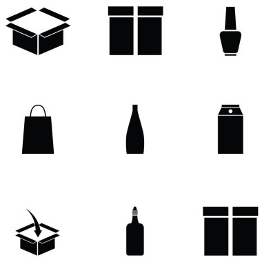 Ambalaj Icon set