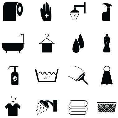 çamaşır Icon set
