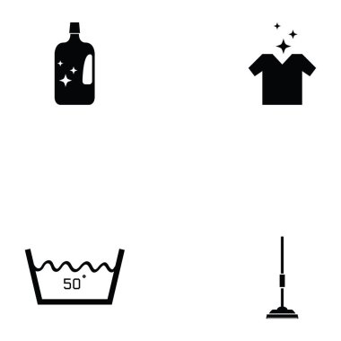 çamaşır Icon set