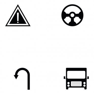 Sürüş Okulu Icon set