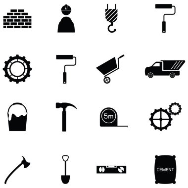 İnşaat Icon set