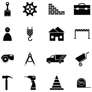 İnşaat Icon set