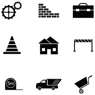 İnşaat Icon set