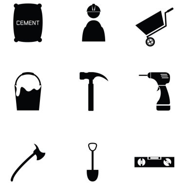 İnşaat Icon set