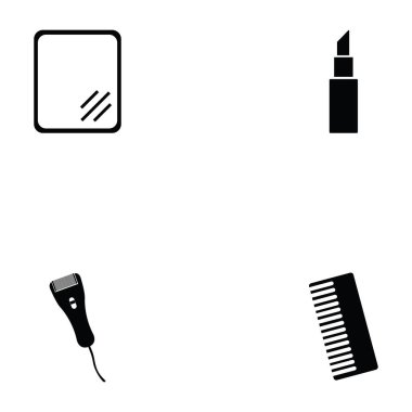 kozmetik simgesi seti