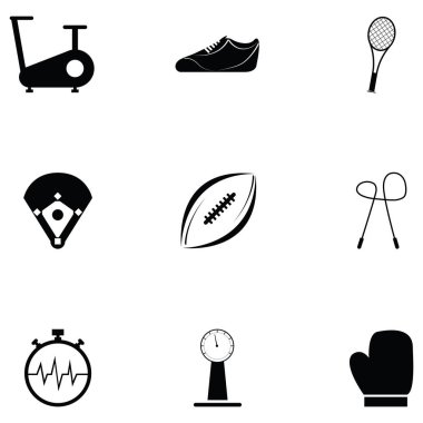 egzersiz Icon set