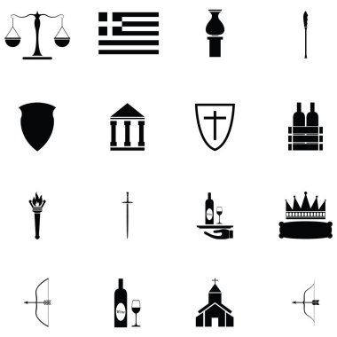 Yunanistan Icon set