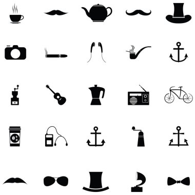 Hipster Icon set