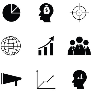 Pazarlama Icon set