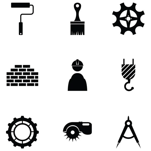 Ensemble d'icône de construction — Image vectorielle