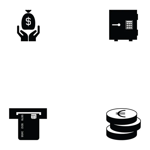 Economy icon set — Stock Vector