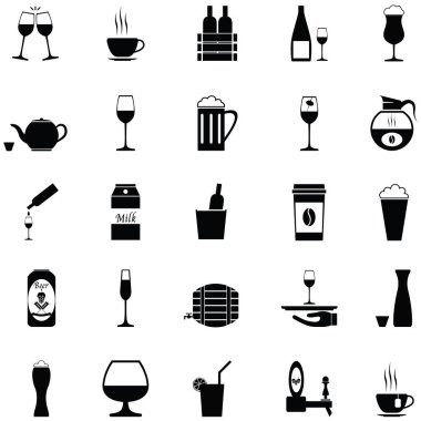 İçecek Icon set