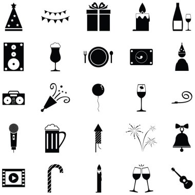 Kutlama Icon set