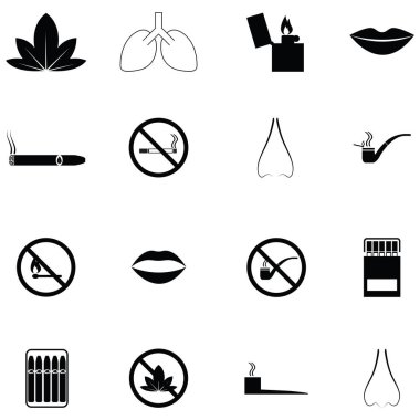 Sigara Icon Set