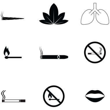 Sigara Icon Set
