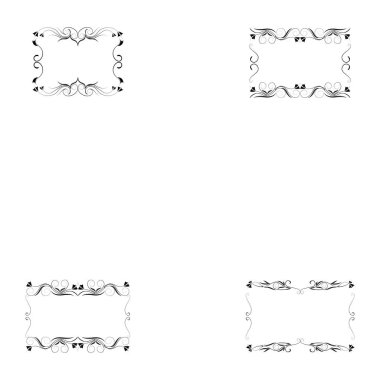 çerçeve siluet kümesi