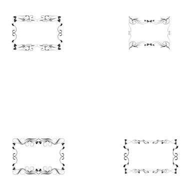 çerçeve siluet kümesi