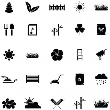 Bahçe Icon set