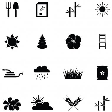 Bahçe Icon set