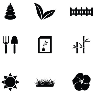 Bahçe Icon set