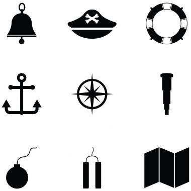Korsanlar Icon set