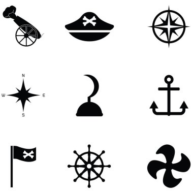 Korsanlar Icon set