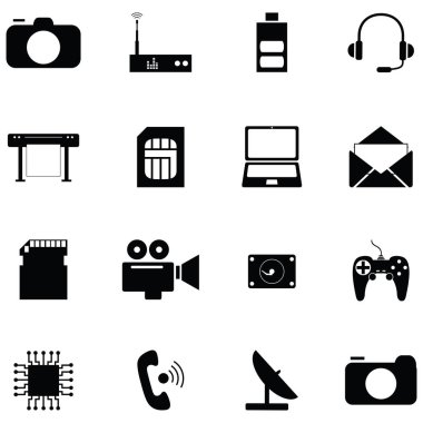 teknoloji Icon set