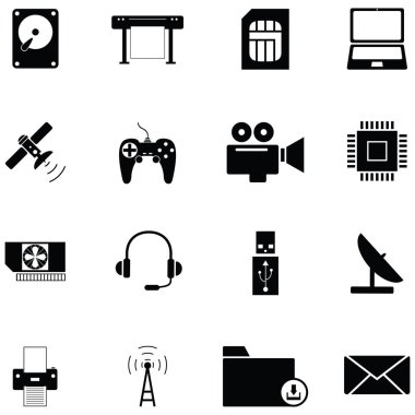 teknoloji Icon set