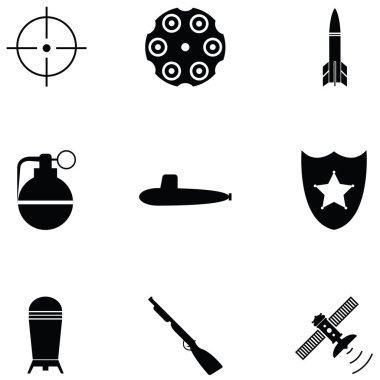 Savaş Icon set