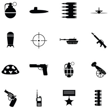 Savaş Icon set