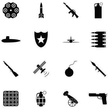 Savaş Icon set