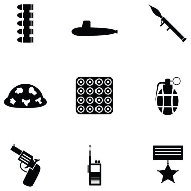 Savaş Icon set