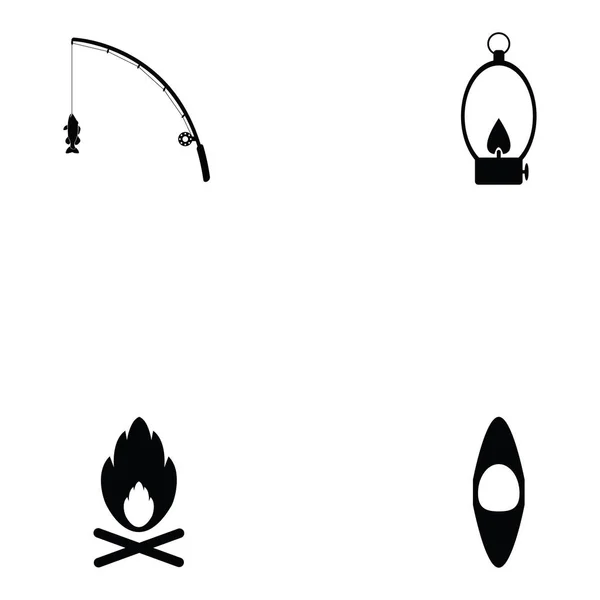 Set de pictograme exploratori — Vector de stoc