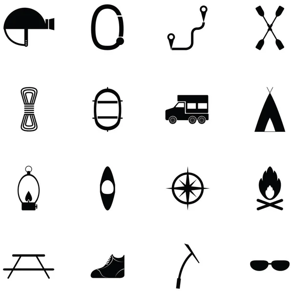 Conjunto de ícones de exploradores —  Vetores de Stock