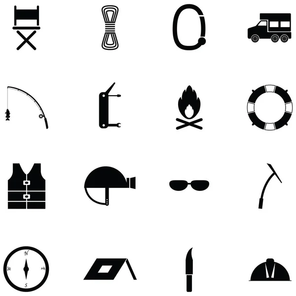 Kaşifler Icon set — Stok Vektör