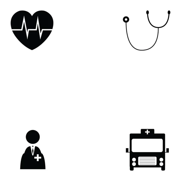 Health icon set — Stock Vector