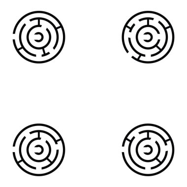 Labirent Icon set