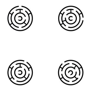 Labirent Icon set