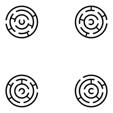 Labirent Icon set