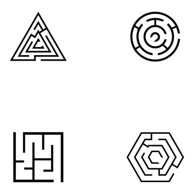 Labirent Icon set