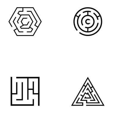 Labirent Icon set