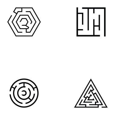 Labirent Icon set