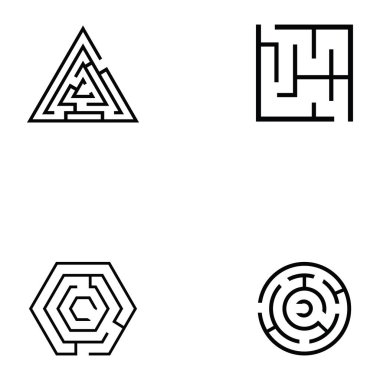 Labirent Icon set