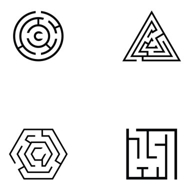 Labirent Icon set