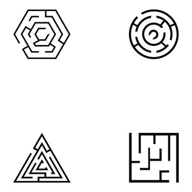 Labirent Icon set