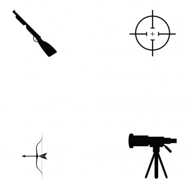 çekim aralığı Icon set